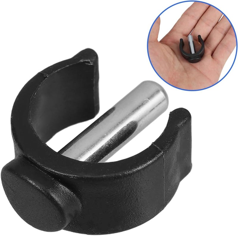 PACKOVE 10pcs C-Shape Cane Clamp Set Heavy-Duty Walker Clips for Crutches Easy to Install Universal Fit for Elderly and Disabled Sturdy Accessory for Stability - Image 3